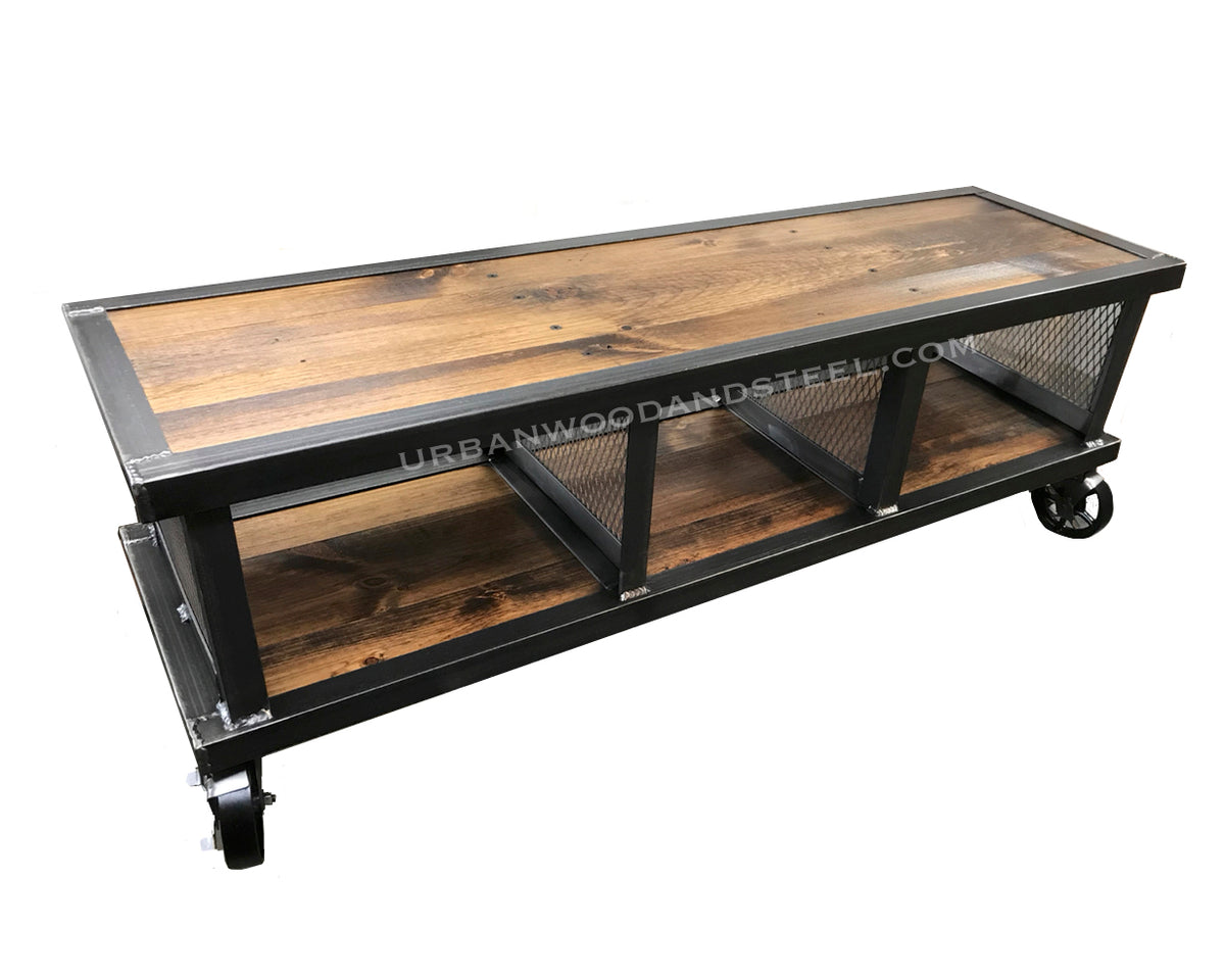 Industrial Metal Coffee Table