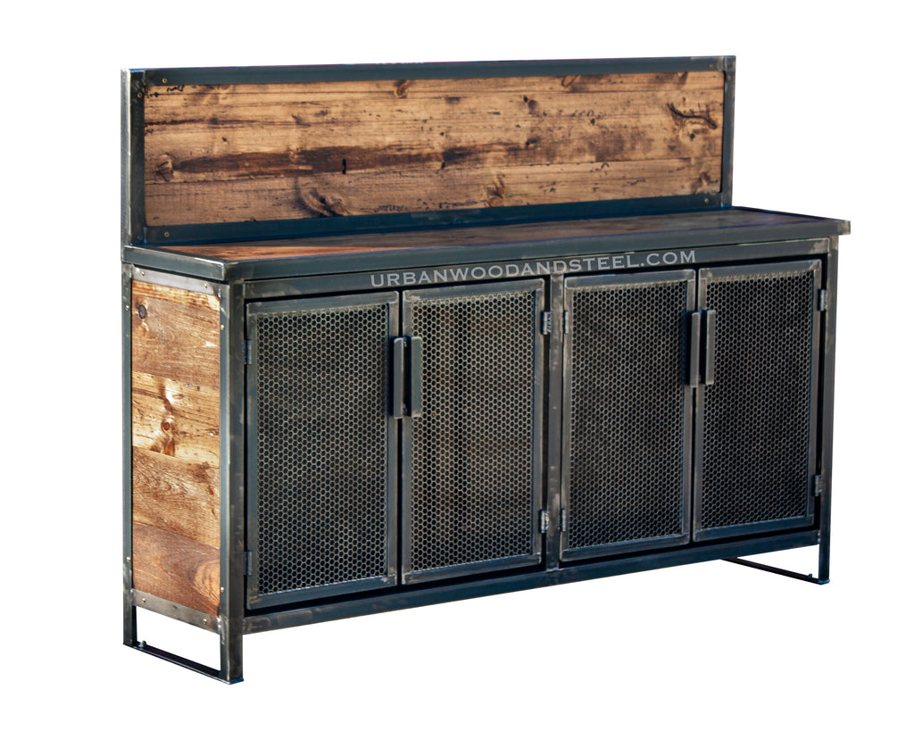Prohibition Table Prohibition Buffet Table – Urban Wood & Steel